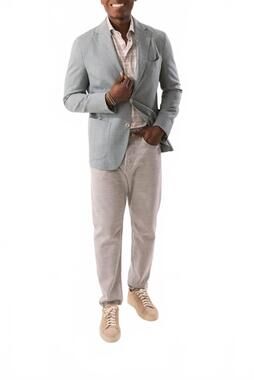 NEW ELEVENTY single breasted blazer in military